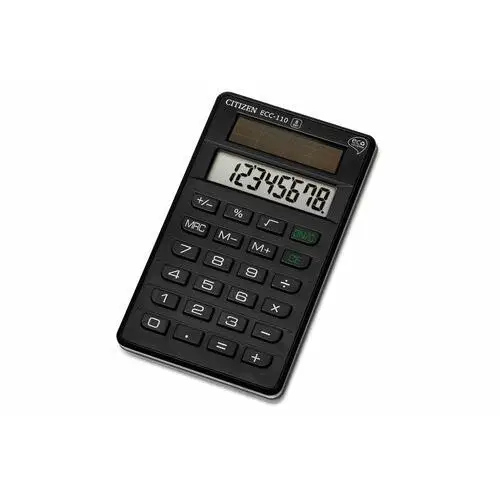 Kalkulator biurowy, eco Citizen ECC-110, czarny