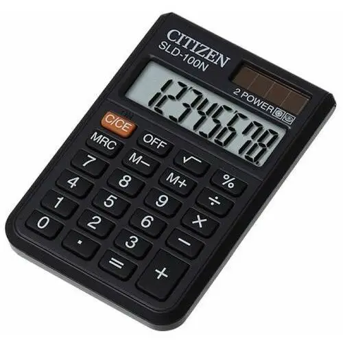 Kalkulator kieszonkowy, citizen sld-100n, czarny Pbs connect polska