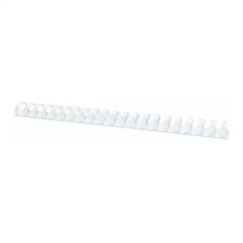PBS Connect, plastikowe grzbiety do bindowania, 28,5 mm, białe, 50 sztuk