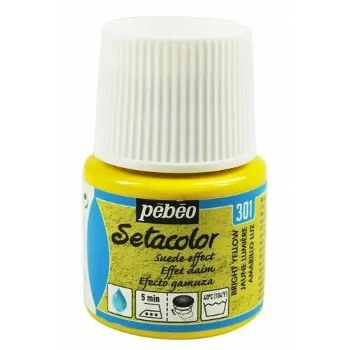 Pebeo Setacolor opaque suede effect 45 ml bright yellow