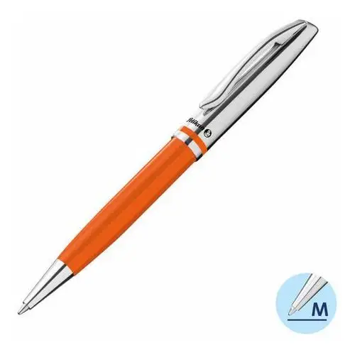 Długopis Jazz Classic Orange, pomarańczowy, PELIKAN, kolor pomarańczowy
