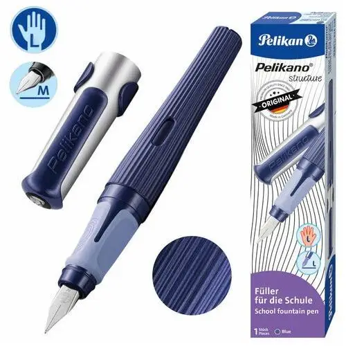 Pióro wieczne dla leworęcznych Pelikano Structure P480 Blue PELIKAN