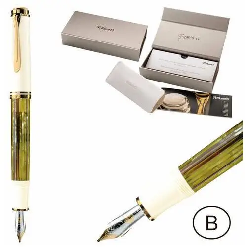 Pelikan Pióro wieczne souverän m400 b tortoiseshell-white na prezent premium