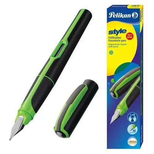 Pióro wieczne Style Neon czarno-zielone, Pelikan