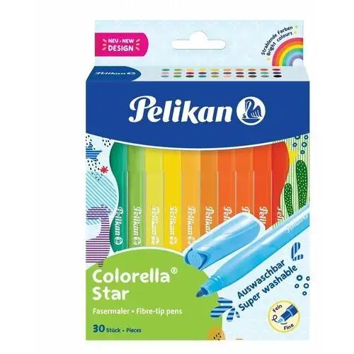 Pisaki flamastry PELIKAN Colorella 30 kolorów