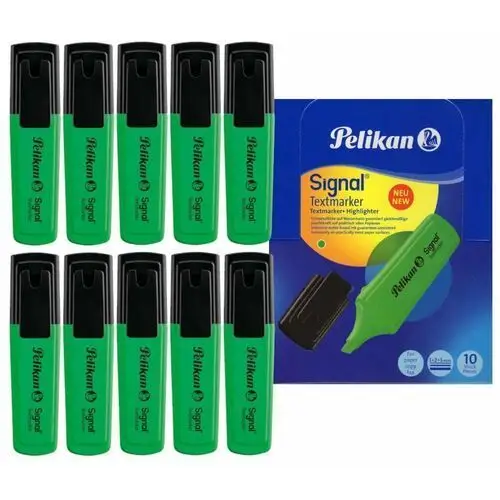 Pelikan Zakreślacz fluo marker mazak signal 496 10szt