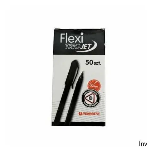 Długopis Flexi Trio Jet Czarny Tt7531 Penmate