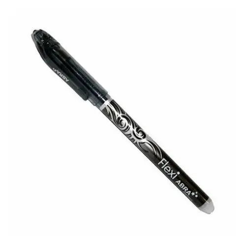 Długopis ścieralny, Flexi Abra, czarny, 0.5 mm