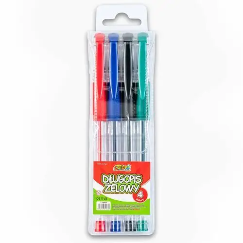 Długopis żelowy, Penmate Kolori, 4 kolory