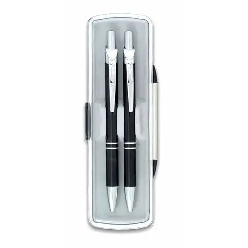 Komplet Penmate B+M Lux, długopis, ołówek automatyczny, Czarny