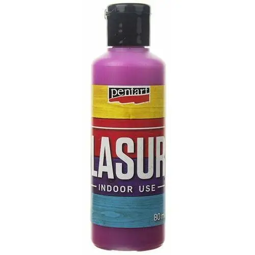 Pentart Bejca do drewna lasur magenta 80ml