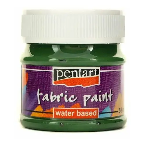 Farba do tkanin 50 ml - zielona sosna Pentart