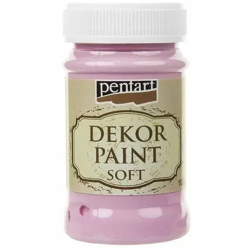 Pentart Farba kredowa dekor paint jasny róż - baby pink 100ml