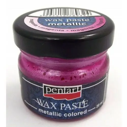 Pentart Pasta Woskowa 20 ml magenta metallic WAX PASTE