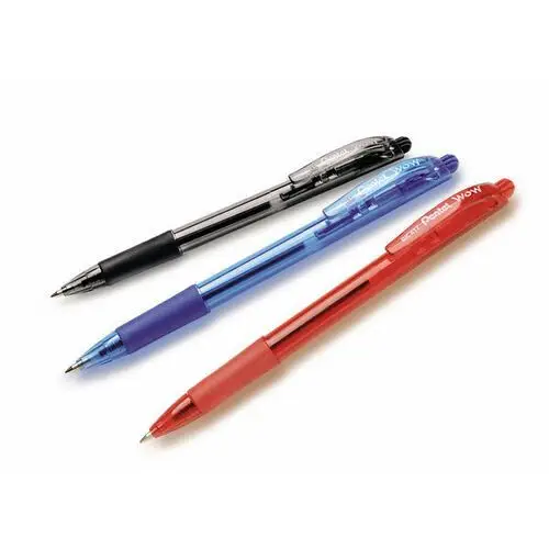 Pentel, długopis automatyczny BK417, niebieski, kolor niebieski