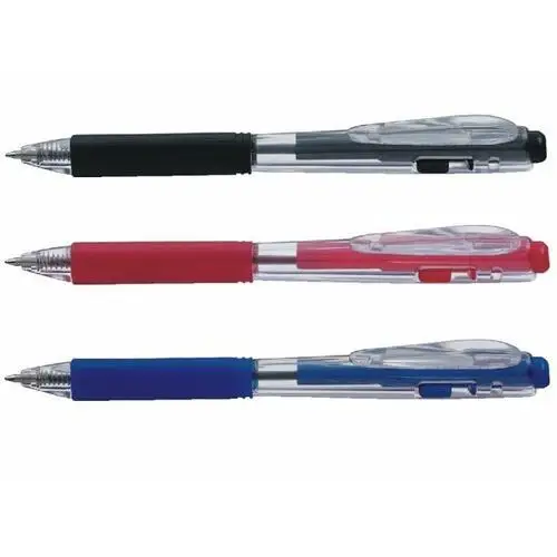 Pentel Długopis automatyczny bk437, czerwony