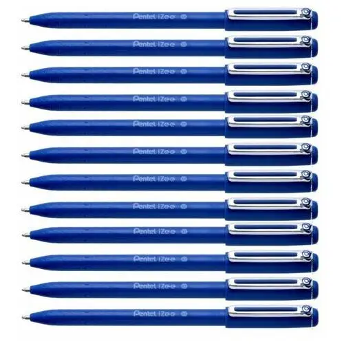 Długopis izee niebieski x12 komplet Pentel