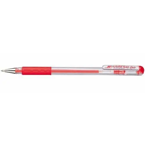 Pentel, długopis żelowy Hybrid K116, czerwony