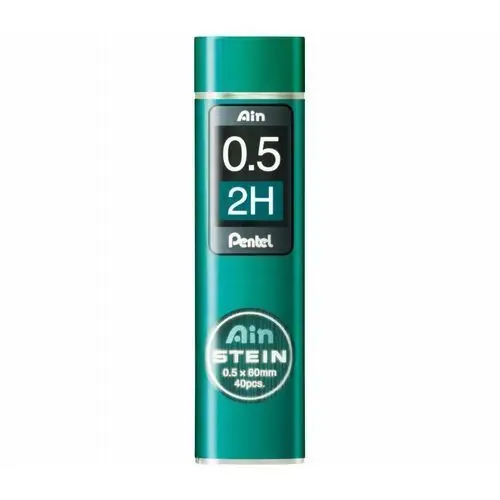 Pentel Grafity do ołówków ainstein 0,5 2h 40szt xl