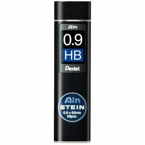 Pentel Grafity ołówkowe ain stein 36 szt 0,9mm hb