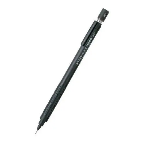 Ołówek automatyczny GRAPH 1000 Pentel, HB 0.3 mm, czarny