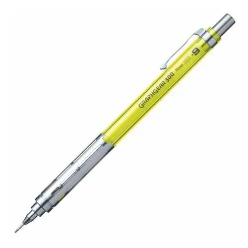 Ołówek automatyczny graphgear 0,9mm 300 żółty Pentel