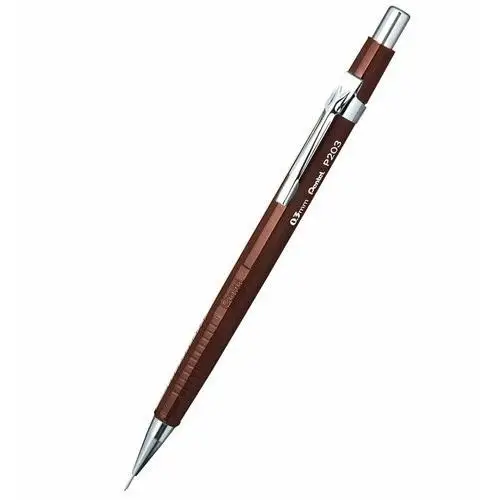 PENTEL Ołówek automatyczny P203 0,3 mm HB BRĄZOWY