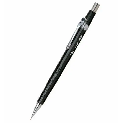 Pentel ołówek automatyczny p205 0,5 mm hb czarny