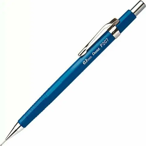 Pentel Ołówek automatyczny p207 z gumką 0,7 mm