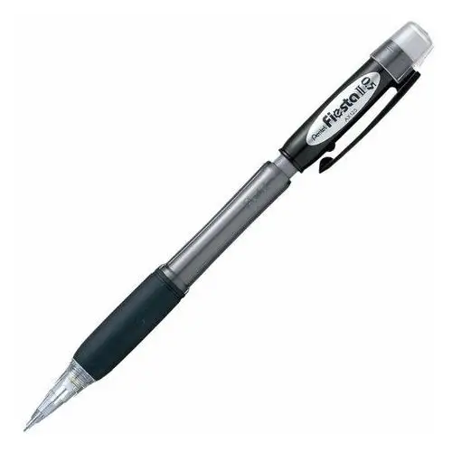 Ołówek automatyczny z gumką, czarny Pentel