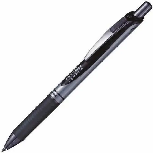 Pentel Pióro automatyczne kulkowwe, bl77, czarne