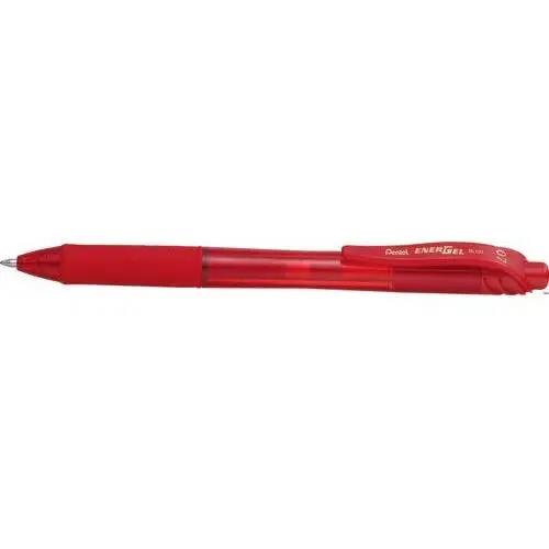 Pióro kulkowe 0,7mm energel czerwone bl107-b Pentel