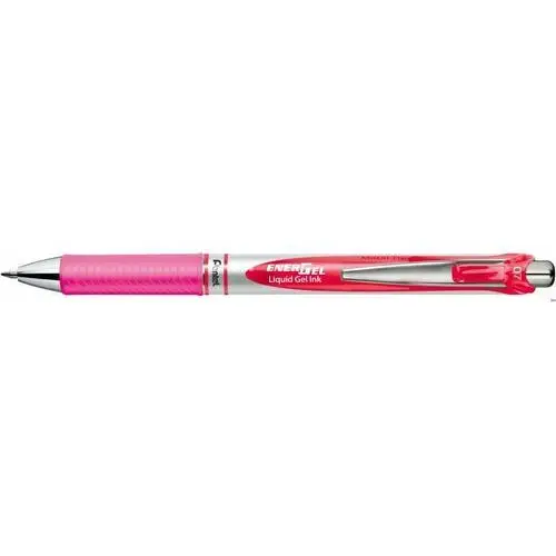 Pióro kulkowe 0,7mm energel różowe bl77-p Pentel