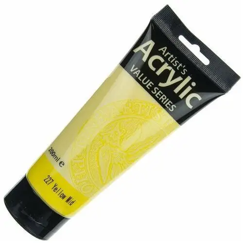 Phoenix Farba akrylowa 200ml - 227 yellow mid - żółta