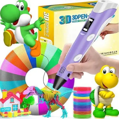 Piccolo Długopis 3d pen dla dzieci drukarka + wkłady 210m