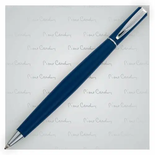 Pierre cardin Długopis metalowy matignon, niebieski