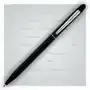 Długopis metalowy touch pen, Pierre Cardin Adeline, czarny, kolor czarny Sklep