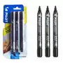 3 X Marker Permanentny Czarny Pilot Sca-100-B Sklep