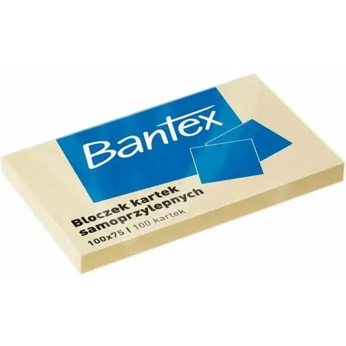 Bloczki samoprzylepne BANTEX 100x75 żółte7