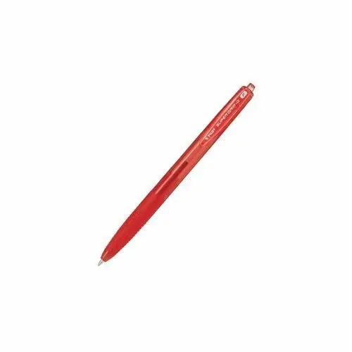 Pilot , długopis automatyczny super grip g, czerwony