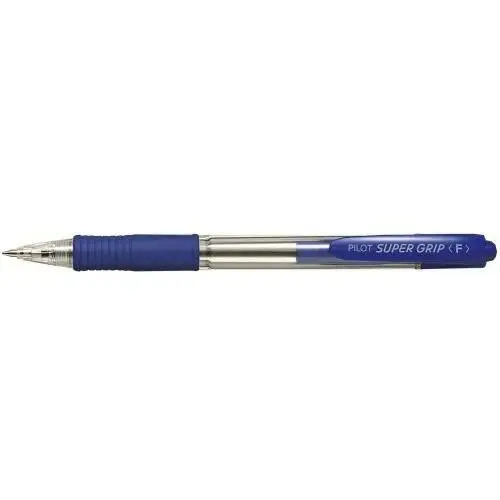 Pilot, długopis olejowy, Super Grip, niebieski, kolor niebieski