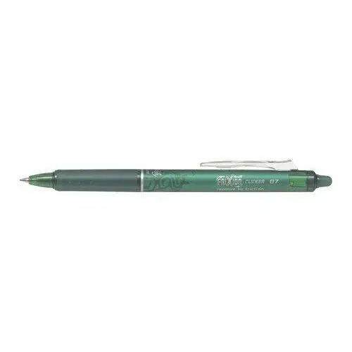 Pilot Długopis żelowy, frixion ball clicker medium, zielony