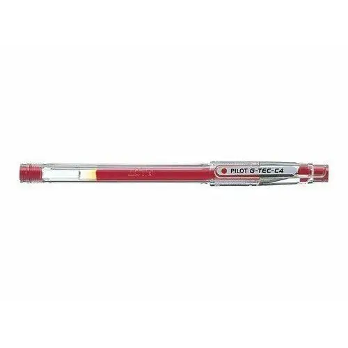 Długopis żelowy, G-Tec-C4 Extra Fine, czerwony