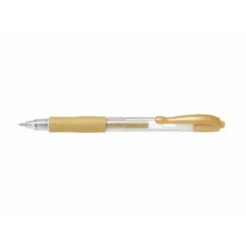Długopis żelowy Pilot G2 metalic złoty, cena za 1szt. (PIBL-G2-7-MGD), kolor żółty