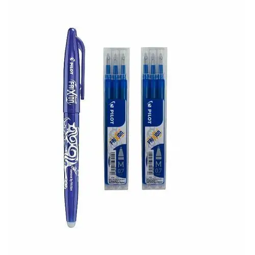 Frixion długopis+ 6 wkładów niebieskich oryginalne 0,7 Pilot