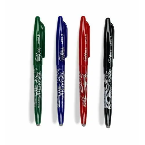 Pilot Zestaw długopis zmazywalny frixion 4 kolory 0,7 - czarny, niebieski, czerwony, zielony