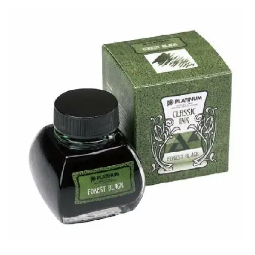 Atrament classic ink forest black 60ml Platinum