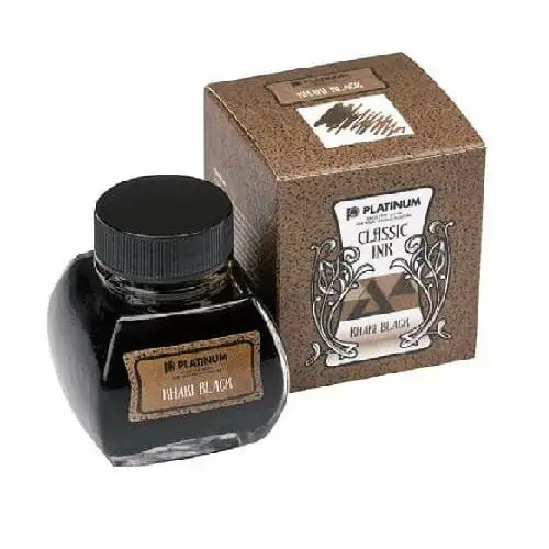 Platinum Atrament classic ink khaki black 60ml