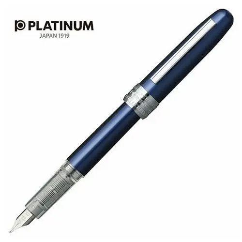 Pióro wieczne platinum plaisir blue, f, niebieskie