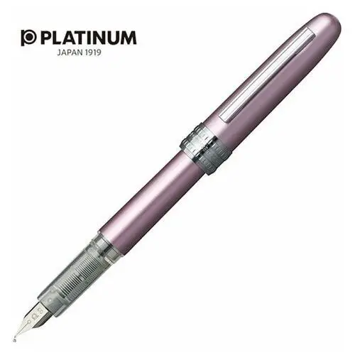 Pióro wieczne platinum plaisir pink, f, różowe